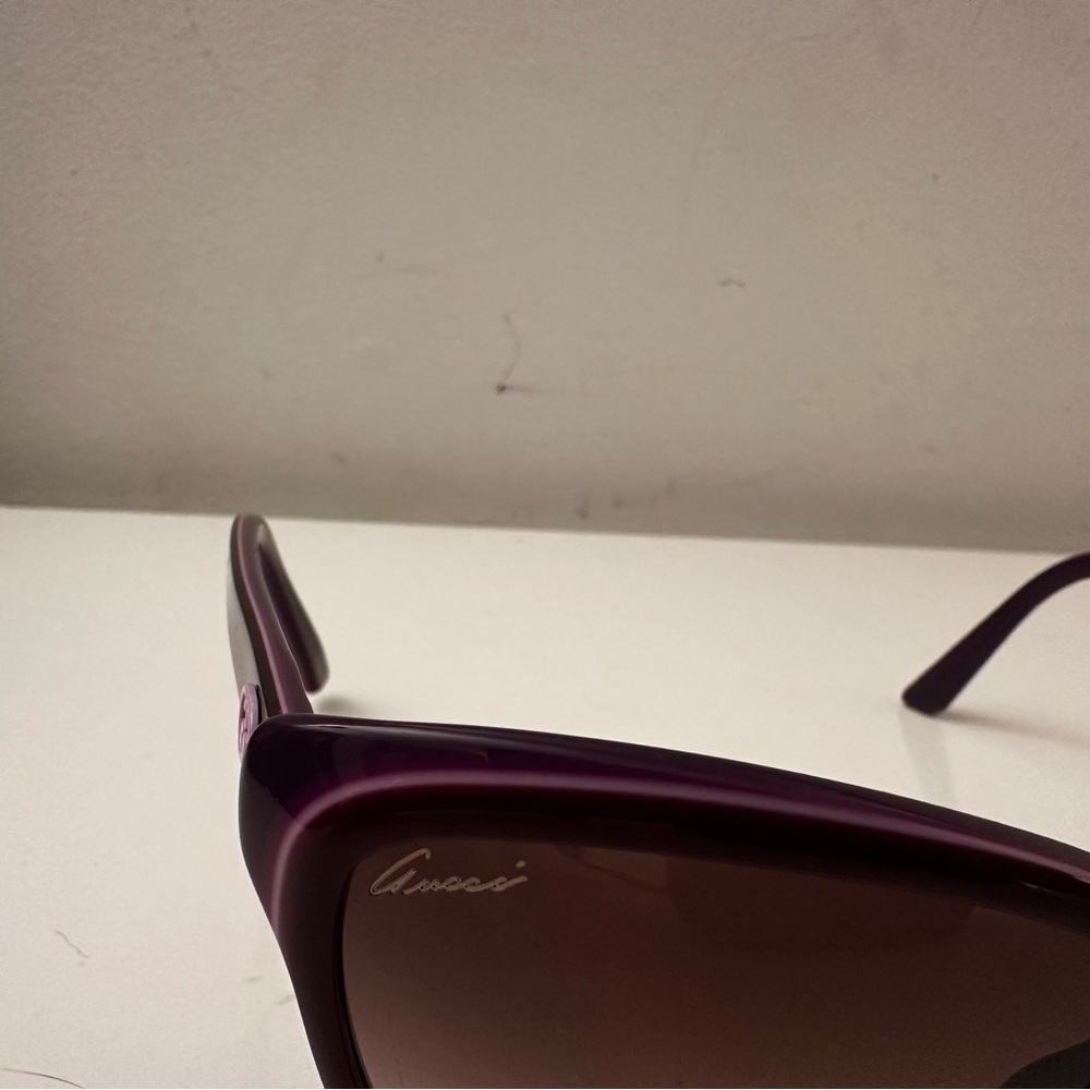 Purple Geometric Gucci Shades w/o case! - Picture 7 of 14
